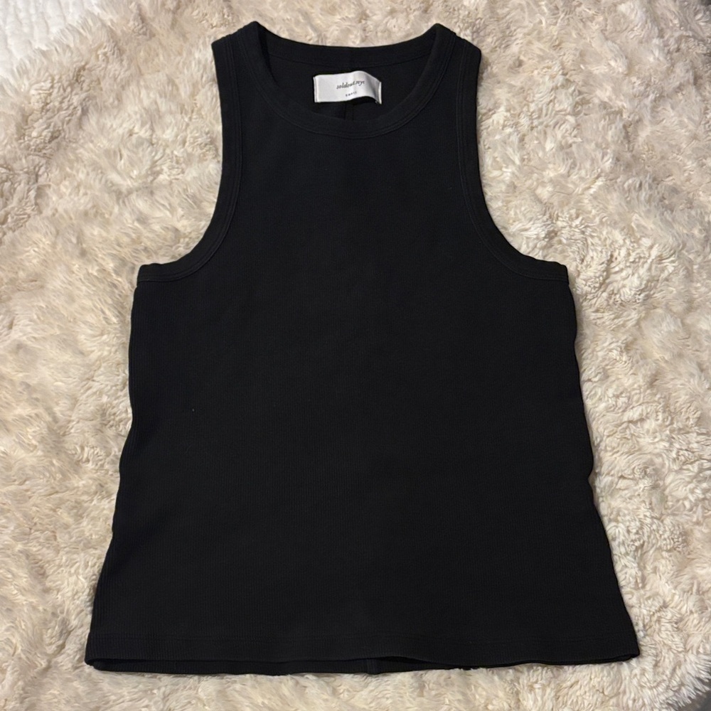 Soldout.nyc Bot So Basic Black Tank - Picture 2 of 5